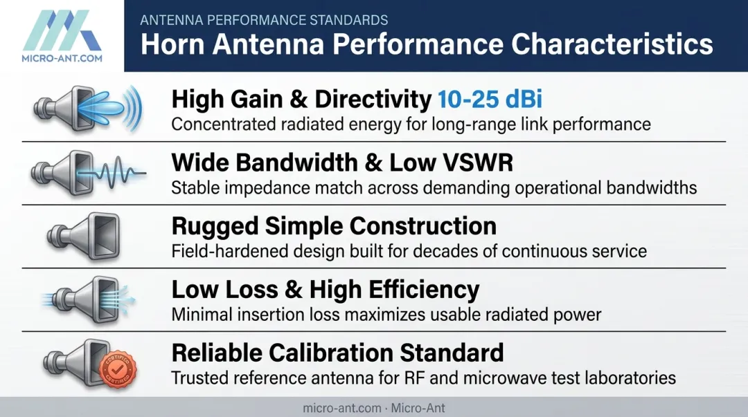 Five performance advantages of horn antennas for defense radar and SATCOM systems