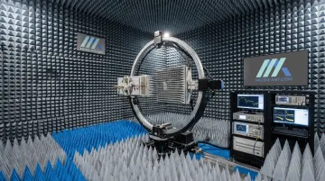 Micro-Ant near-field antenna testing chamber facility in Jacksonville Florida