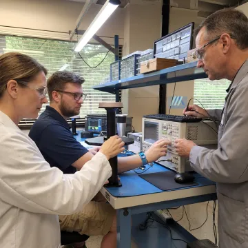Custom antenna engineering and RF testing lab