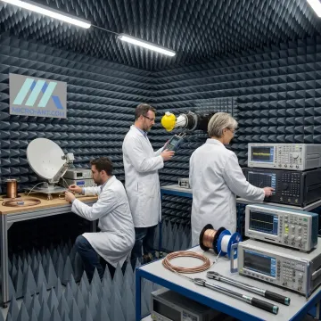 Custom antenna engineering and RF testing lab