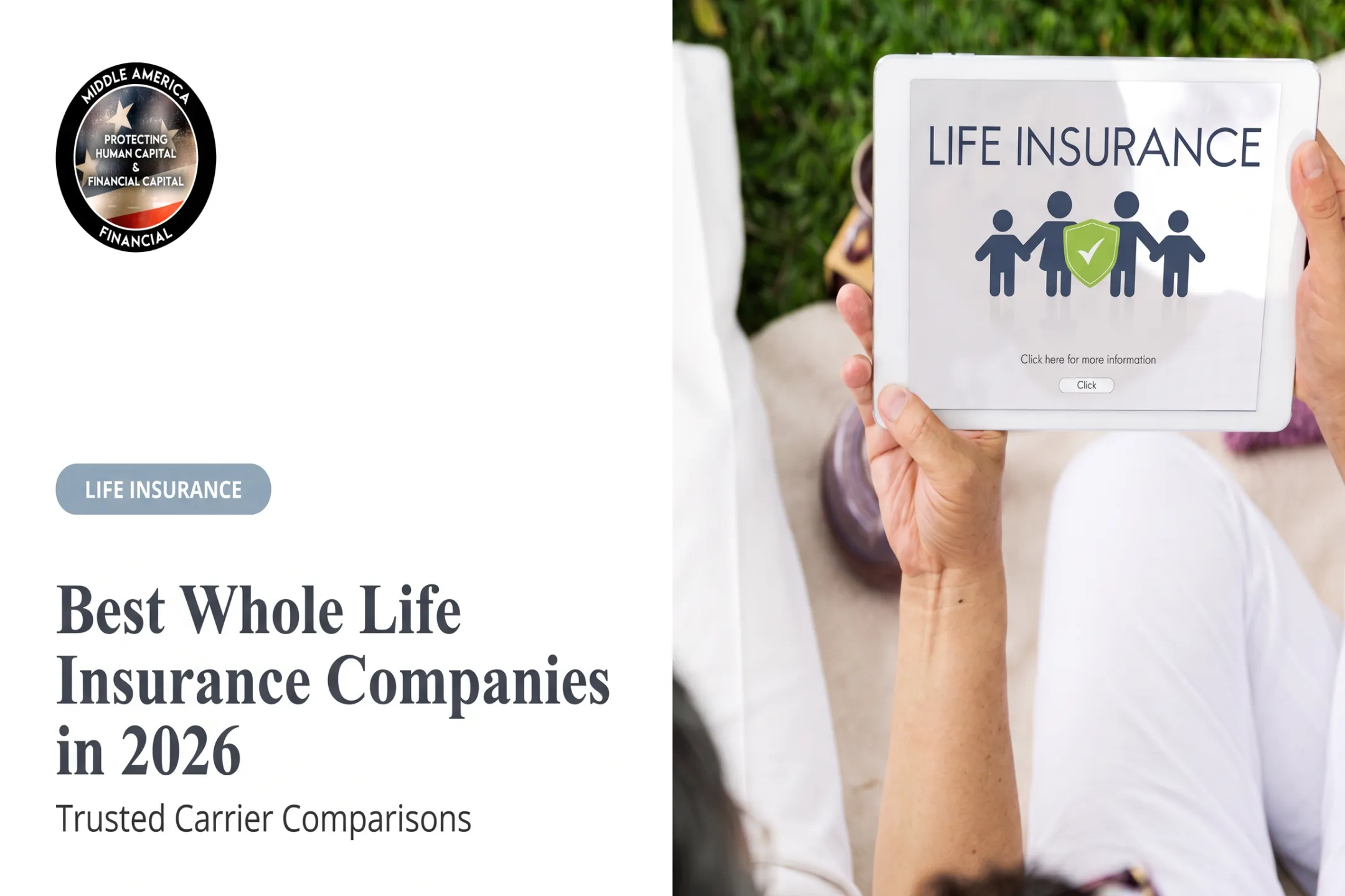 Best Whole Life Insurance Companies in 2026