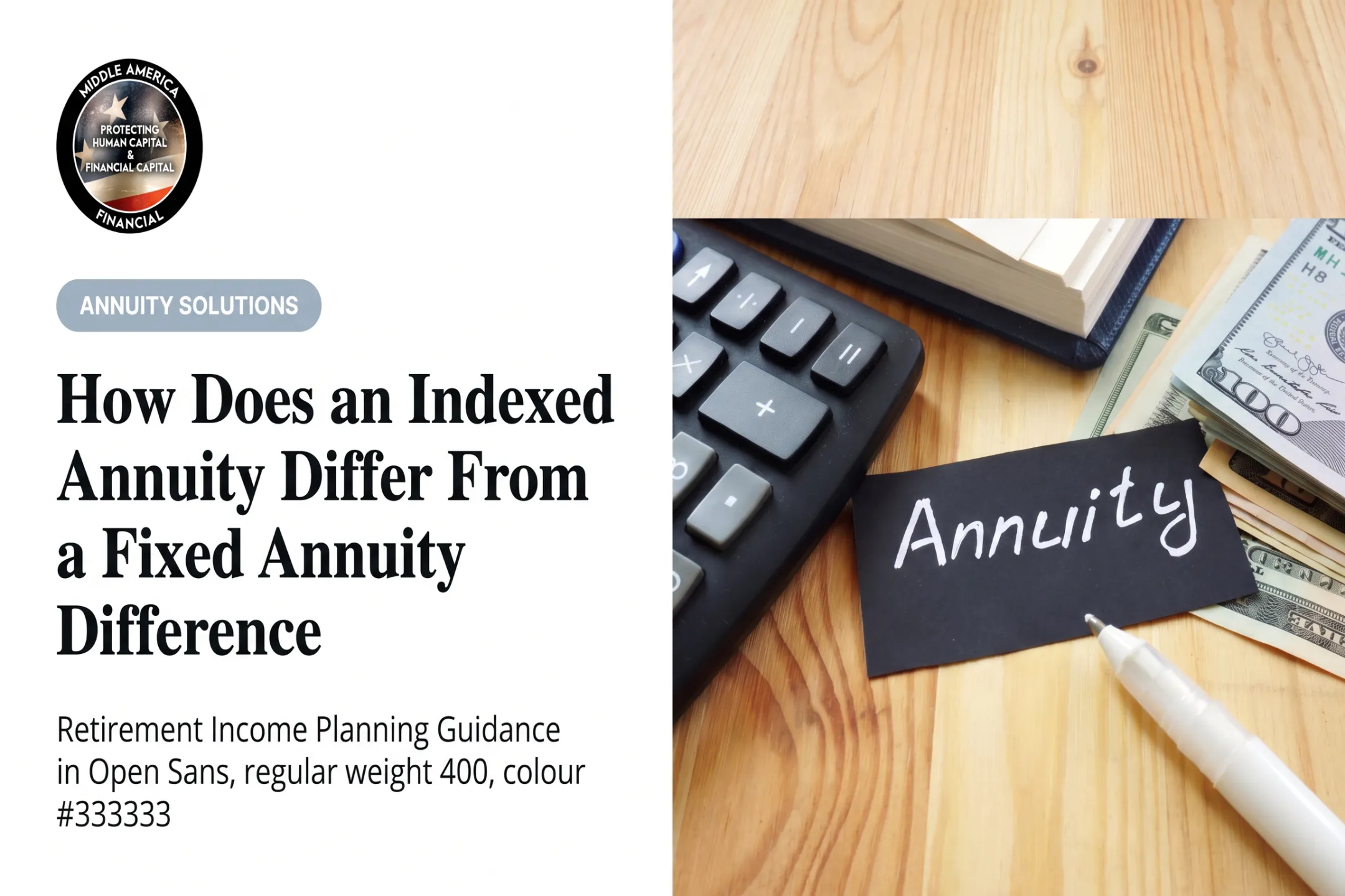 How Does an Indexed Annuity Differ From a Fixed Annuity Difference