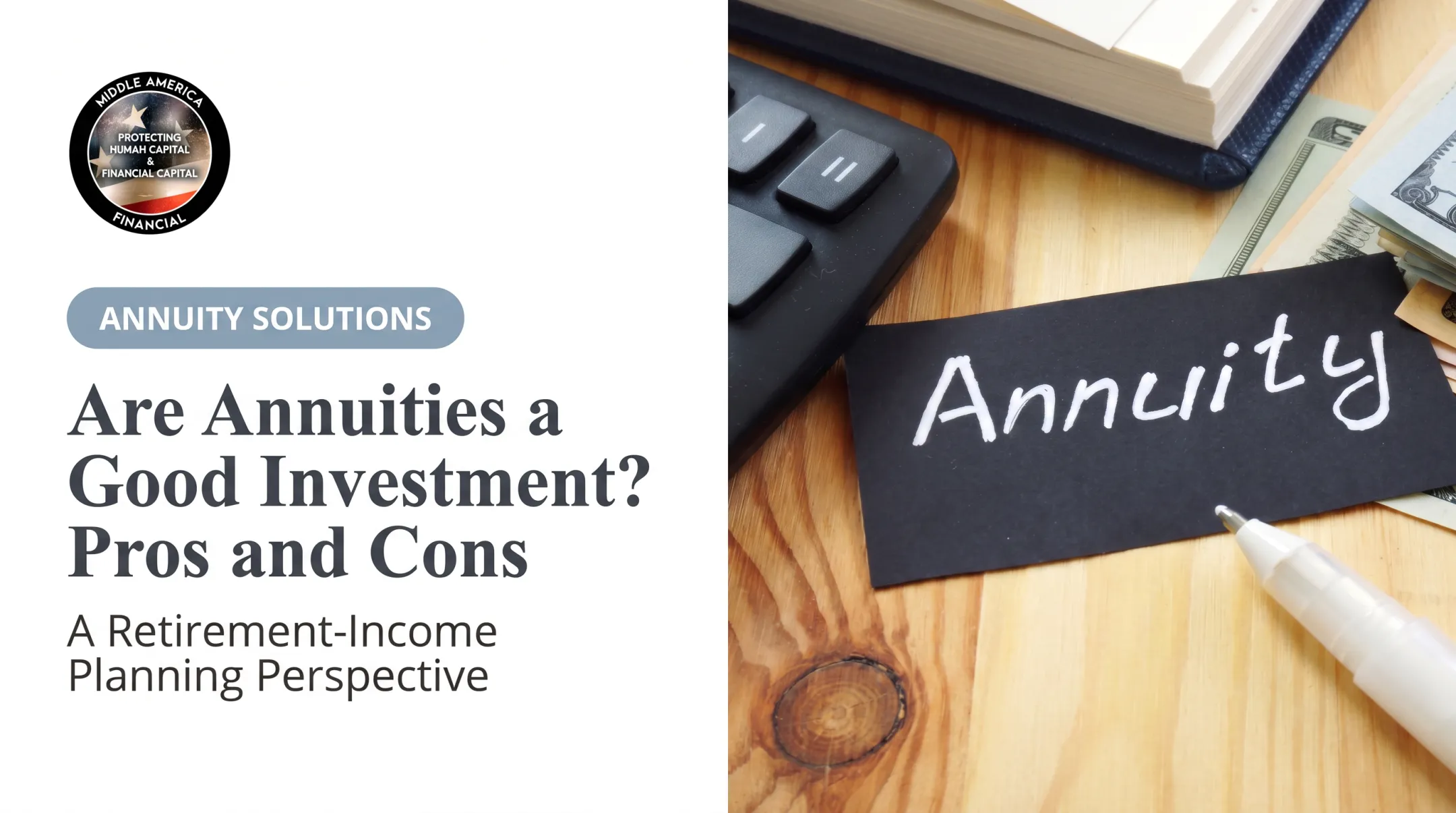 Are Annuities a Good Investment? Pros and Cons