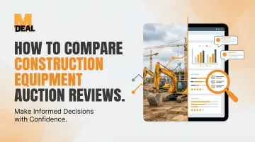 Cover image for How to Compare Construction Equipment Auction Reviews