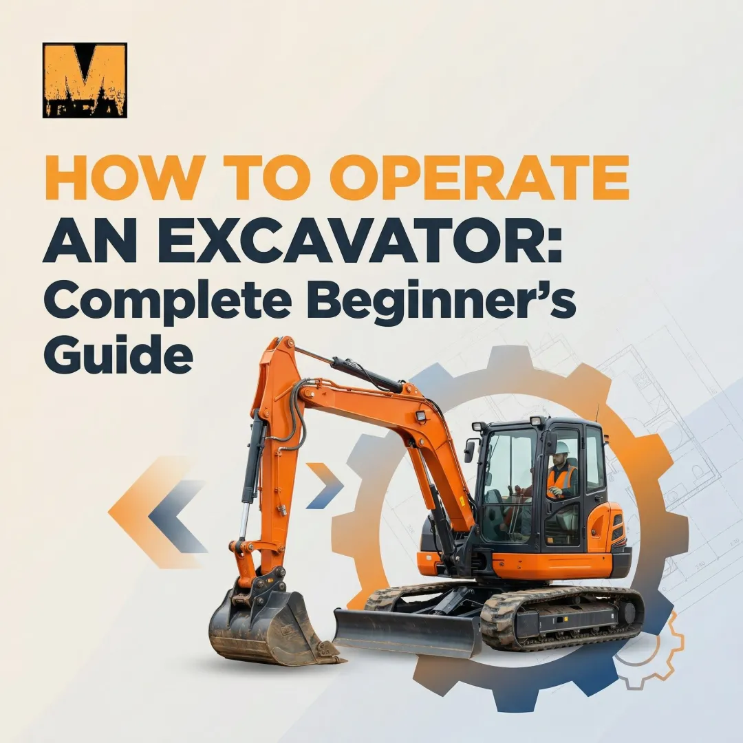 How to Operate an Excavator: Complete Beginner's Guide