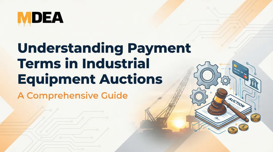 Cover image for Understanding Payment Terms in Industrial Equipment Auctions: A Comprehensive Guide