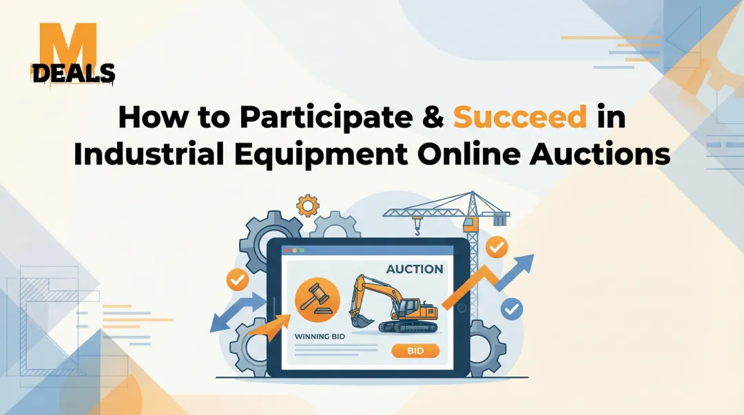 Cover image for How to Participate & Succeed in Industrial Equipment Online Auctions