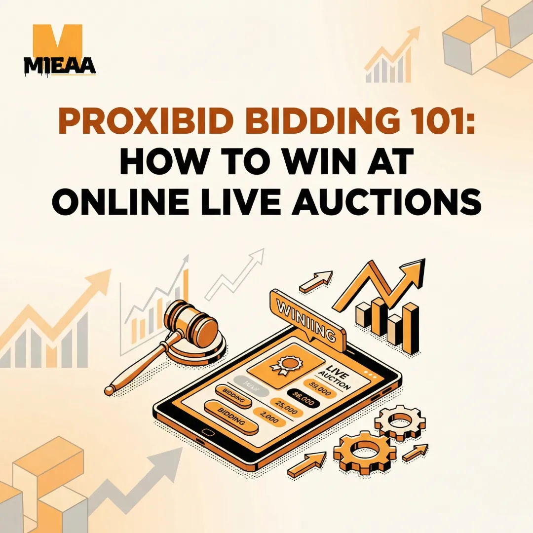 Proxibid Bidding 101: How to Win at Online Live Auctions