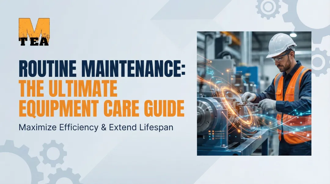 Cover image for Routine Maintenance: The Ultimate Equipment Care Guide