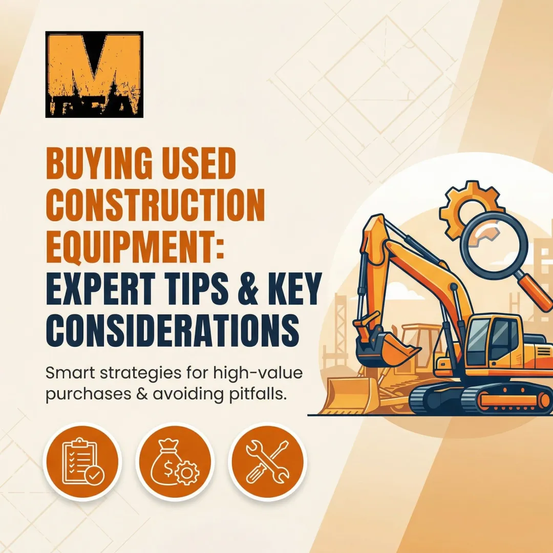 Buying Used Construction Equipment: Expert Tips & Key Considerations