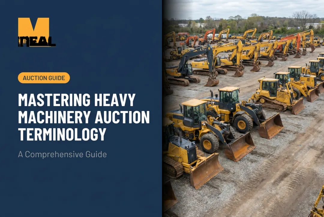 Mastering Heavy Machinery Auction Terminology: A Comprehensive Guide