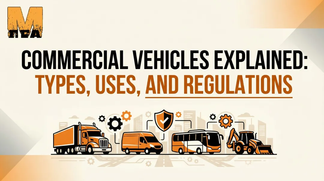 Cover image for Commercial Vehicles Explained: Types, Uses, and Regulations