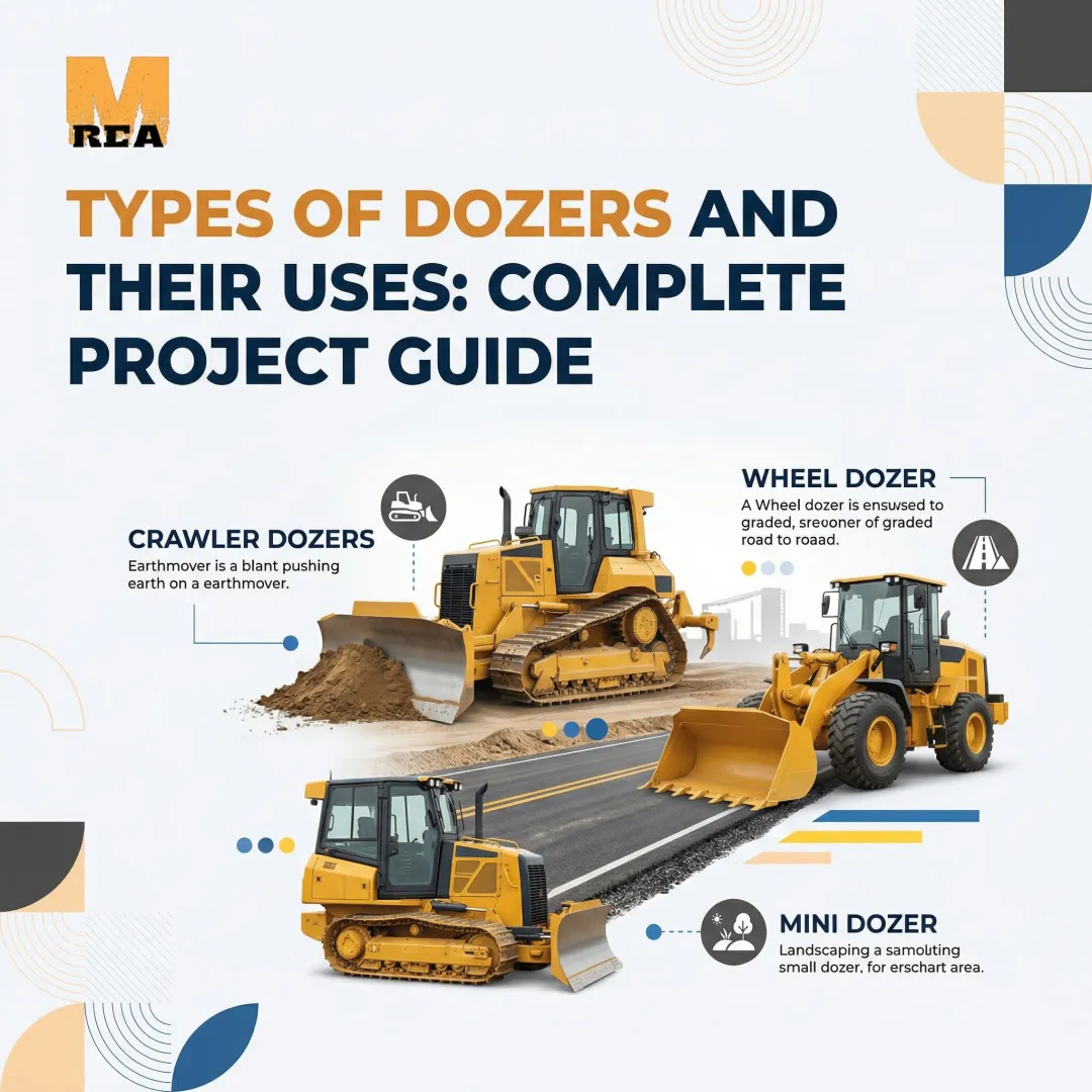 Types of Dozers and Their Uses: Complete Project Guide