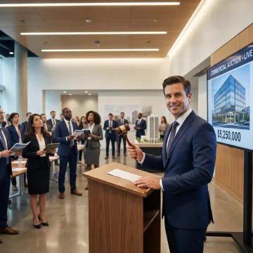 Commercial Property Auction Management Services with Asset Liquidation