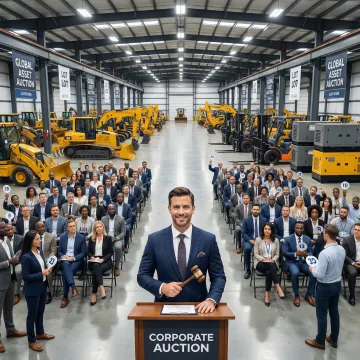 Professional Commercial Equipment Auction Services for Corporate Asset Liquidation
