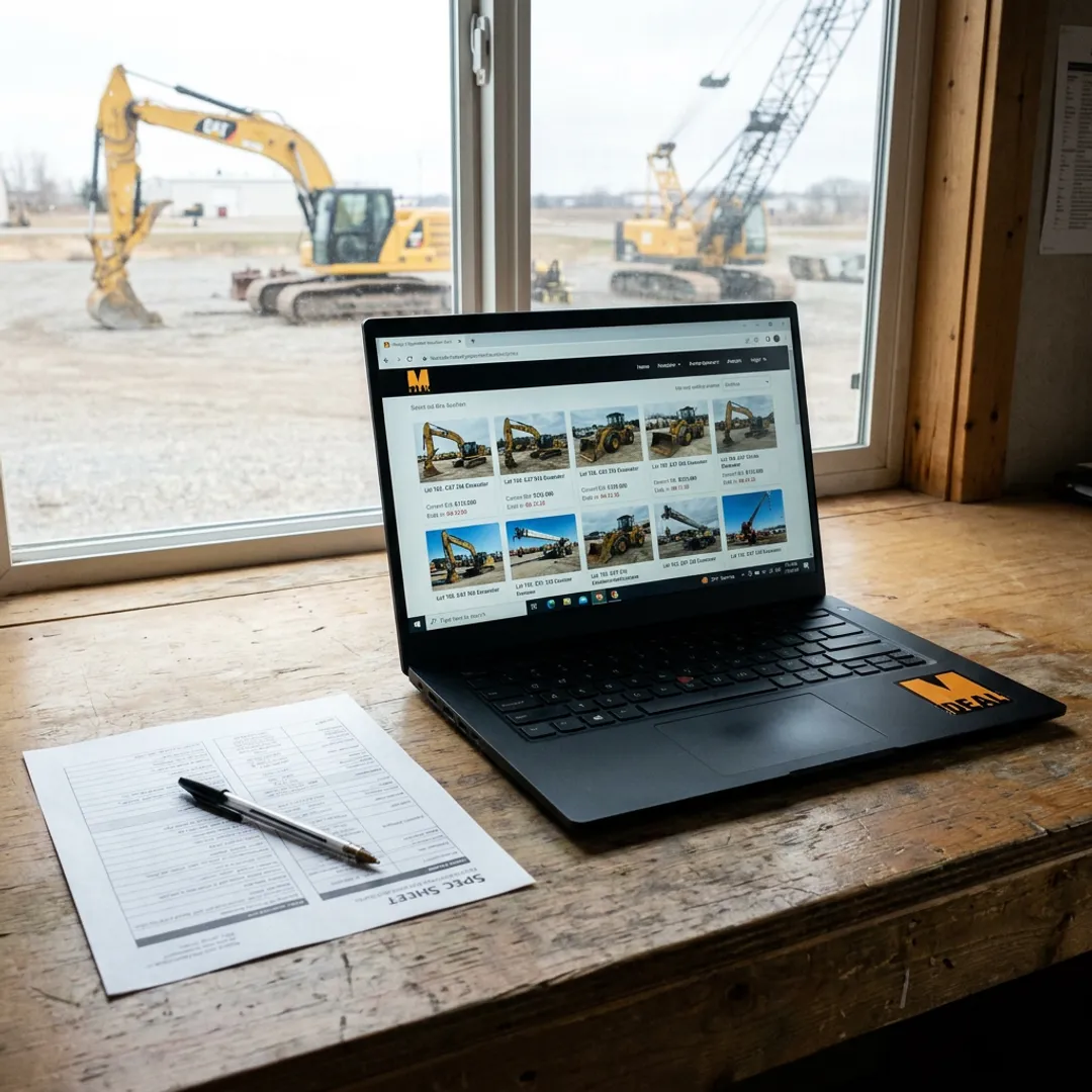 Top Online Platforms for Heavy Equipment Auctions in 2025