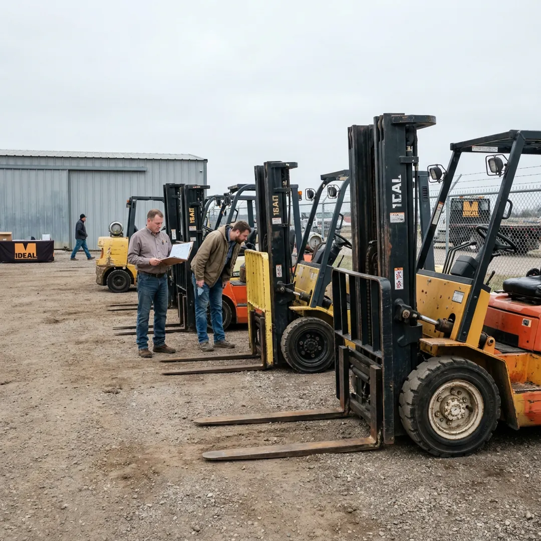 Forklift Trucks for Sale at Auction