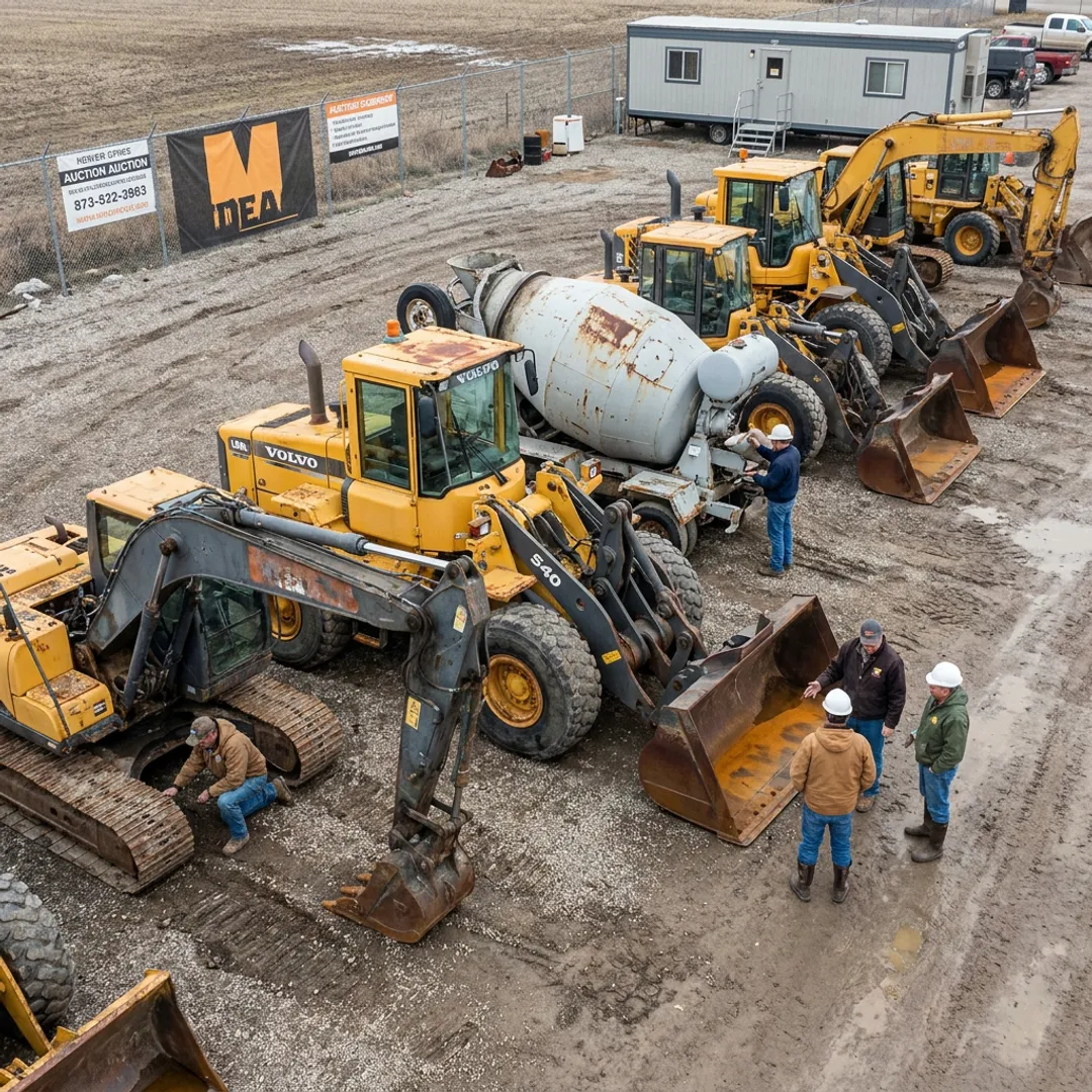 Concrete Construction Equipment Auctions