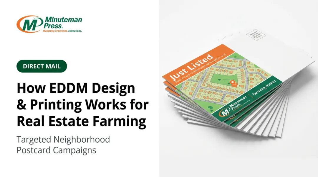 How EDDM Design & Printing Works for Real Estate Farming