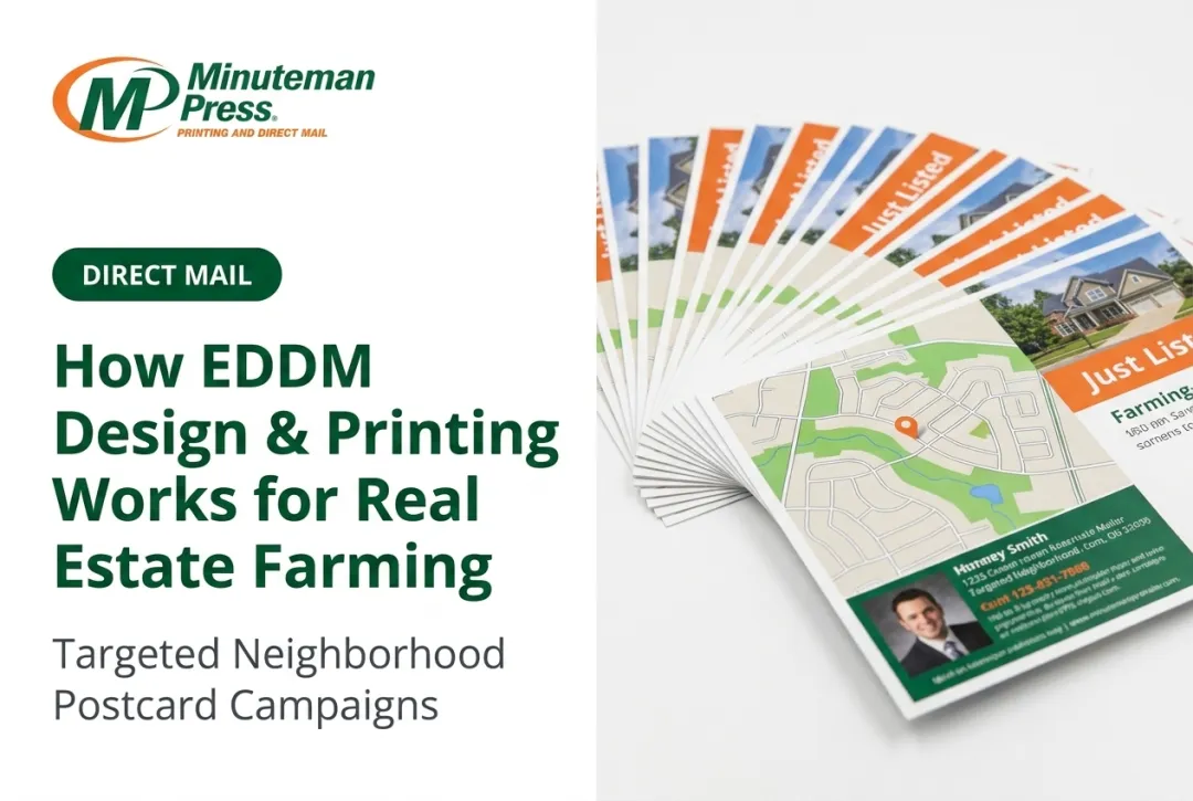 How EDDM Design & Printing Works for Real Estate Farming