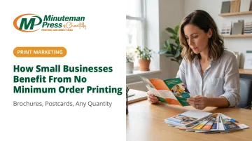 How Small Businesses Benefit From No Minimum Order Printing