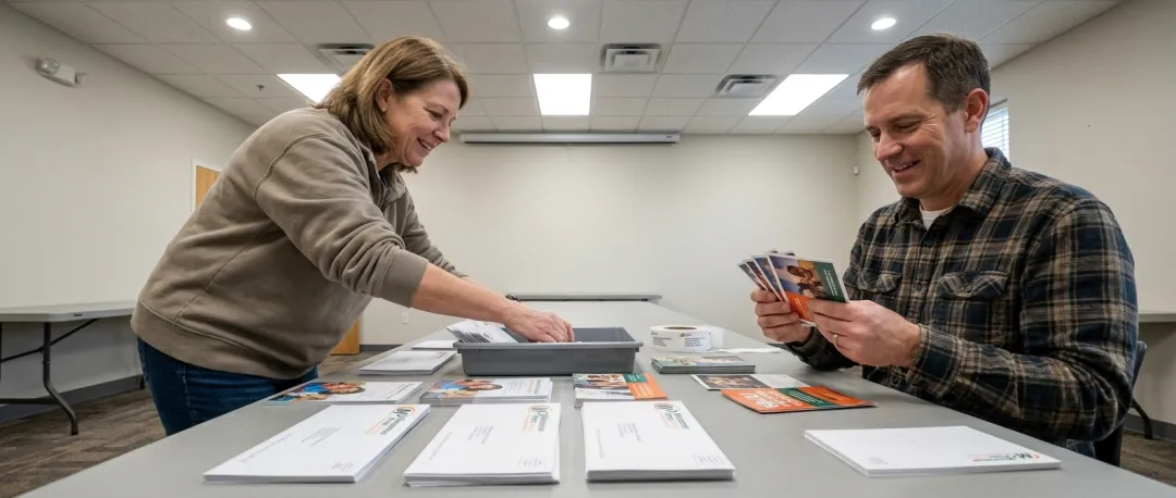 Nonprofit direct mail fundraising campaign