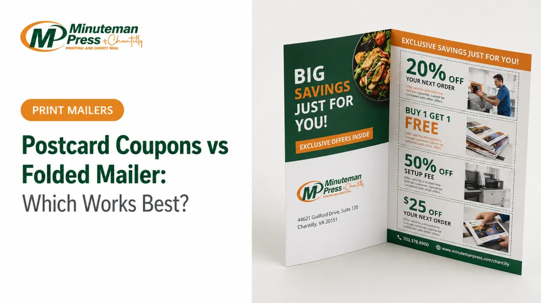Postcard Coupons vs Folded Mailer: Which Works Best?