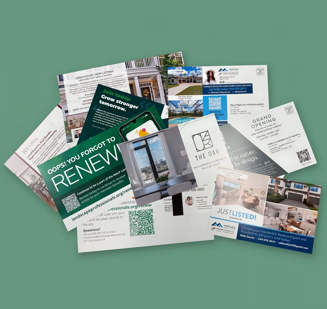 Halloween Real Estate Postcards