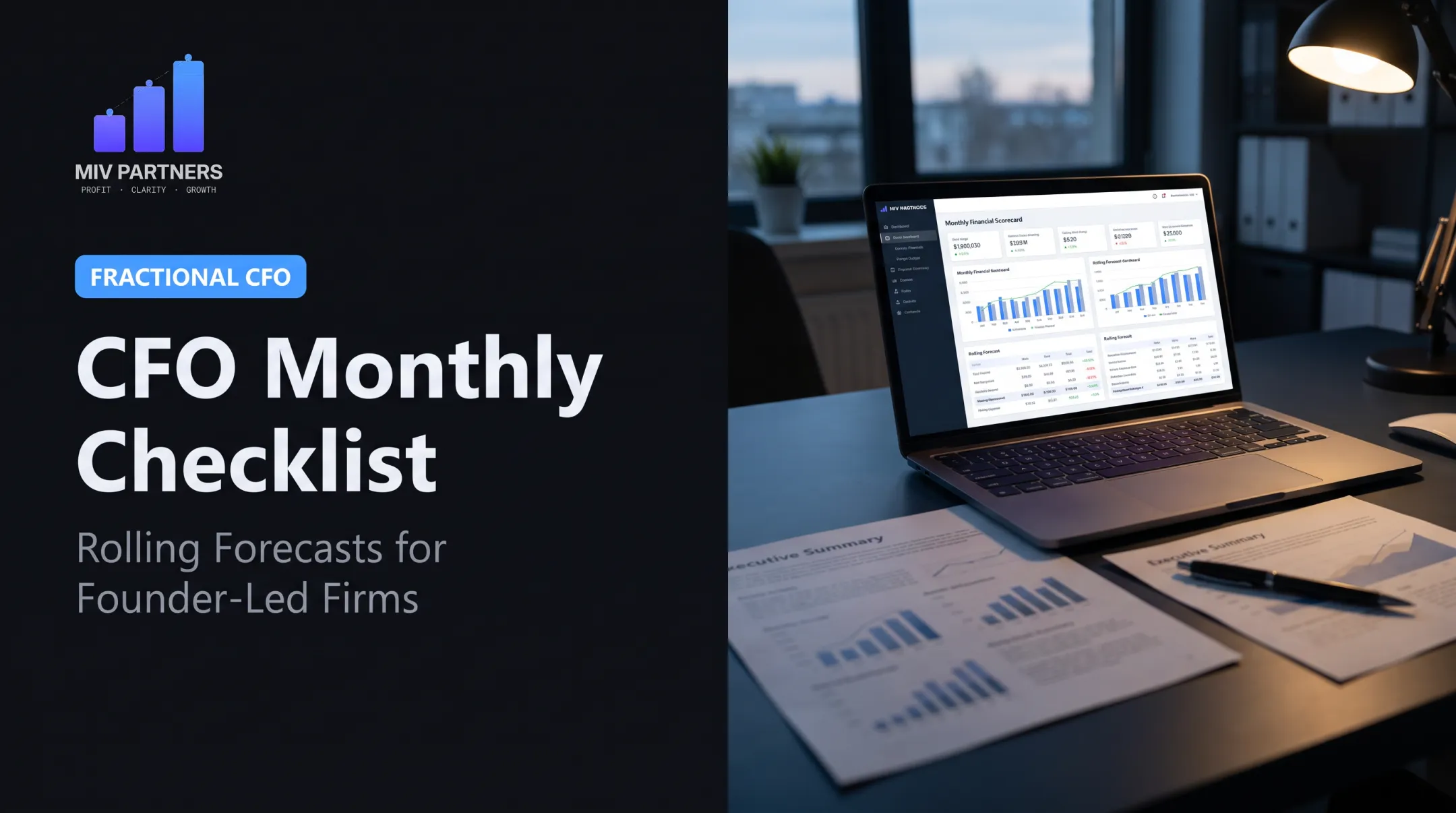 CFO Monthly Checklist