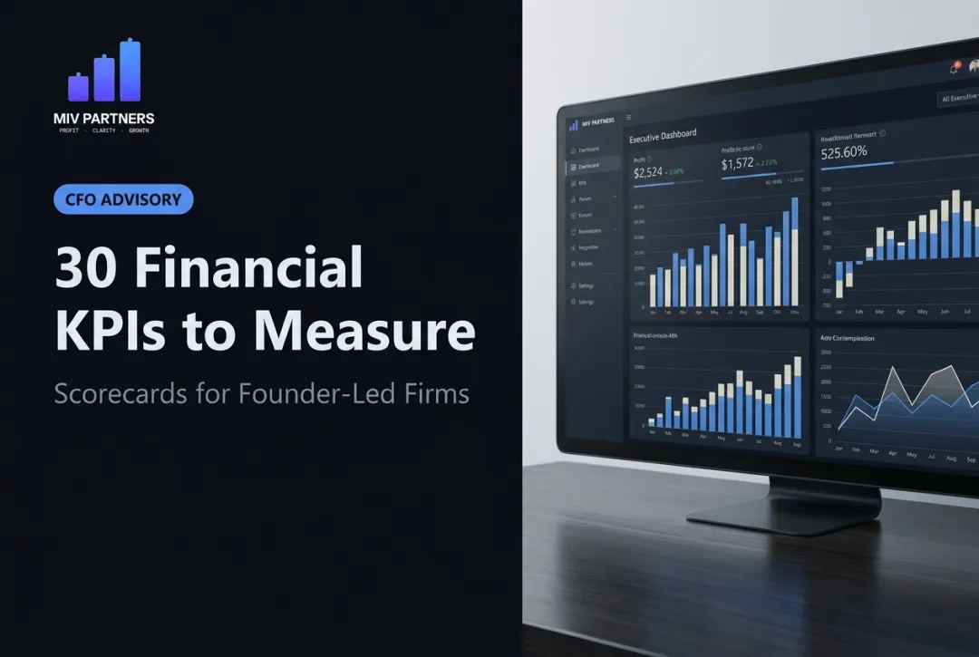 30 Financial KPIs to Measure