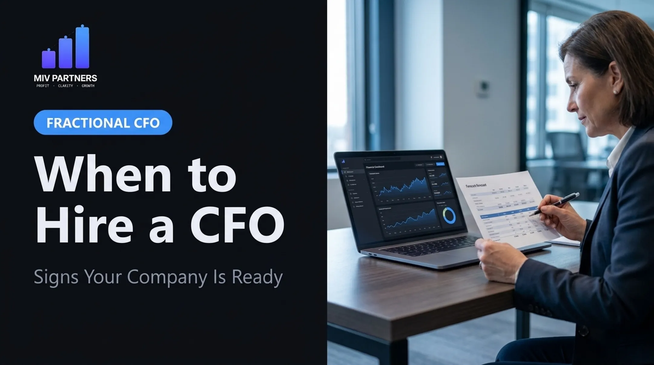 When to Hire a CFO: Signs Your Company Is Ready