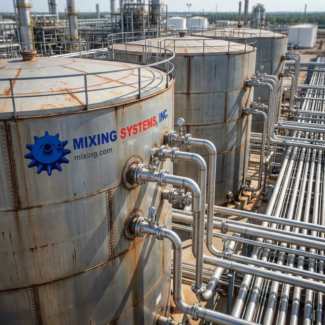 Complete Oil Storage & Mixing Industrial Systems