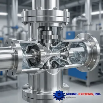 Jet aerator nozzle assembly showing double nozzle configuration and mixing chamber
