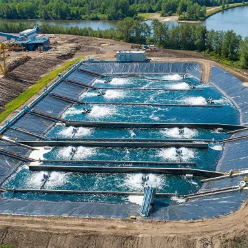 Lagoon Aeration Systems for Municipal Wastewater Treatment