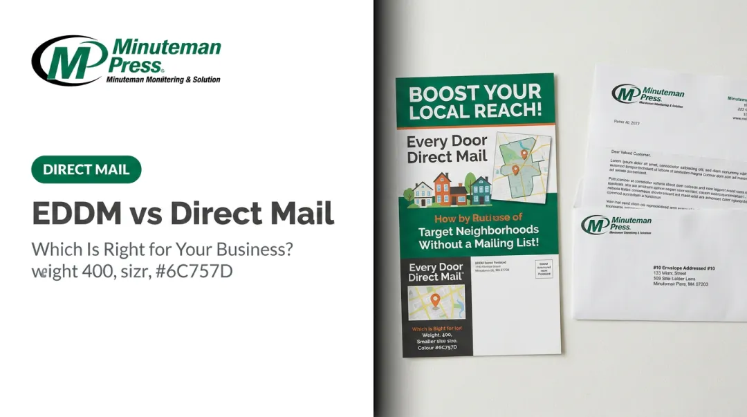 EDDM vs Direct Mail: Which Is Right for Your Business?