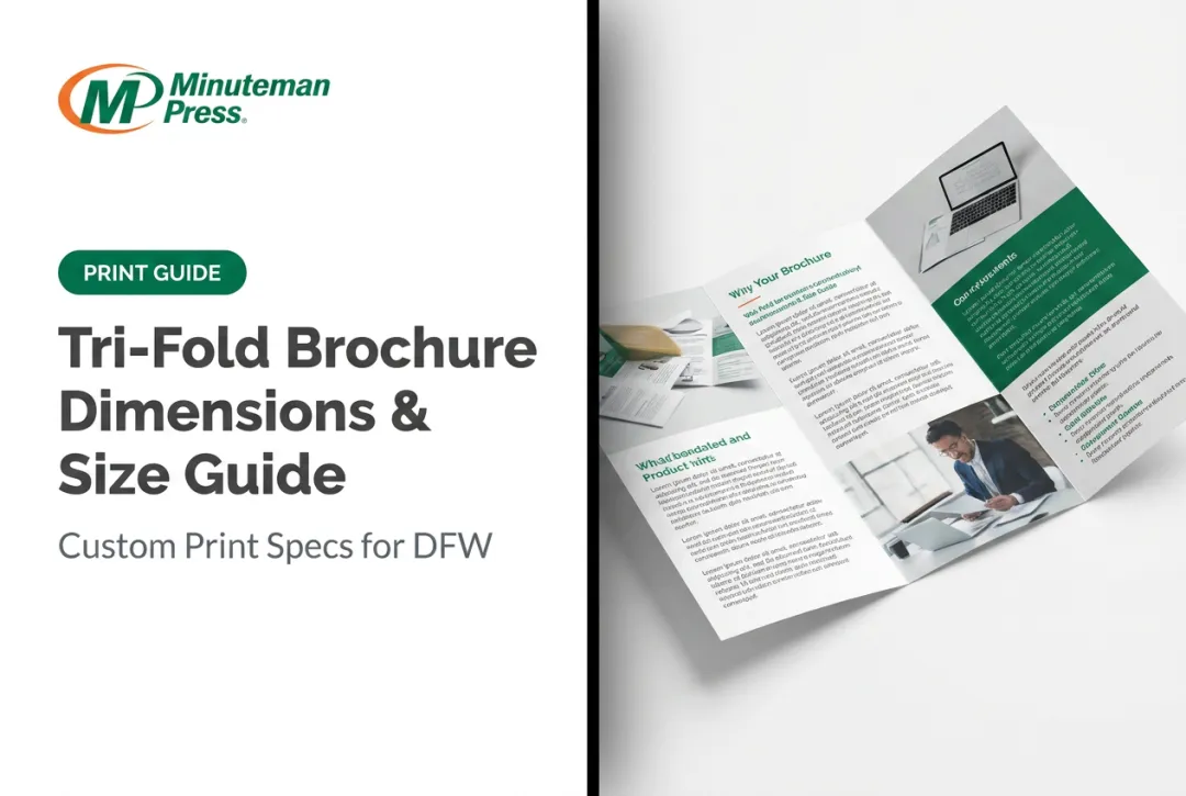 Tri-Fold Brochure Dimensions & Size Guide