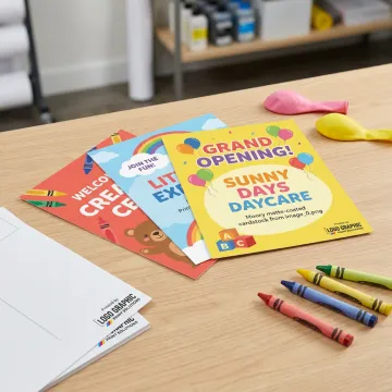 Daycare grand opening flyer templates