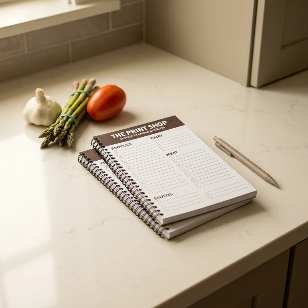 Personalized Grocery List Notepads