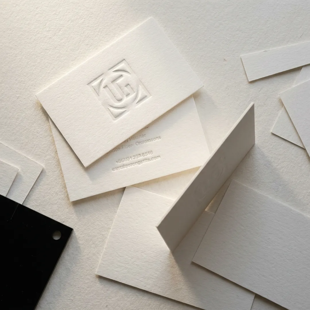 Custom Embossed & Debossed Business Cards
