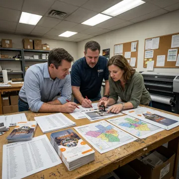 Direct mail campaign planning process