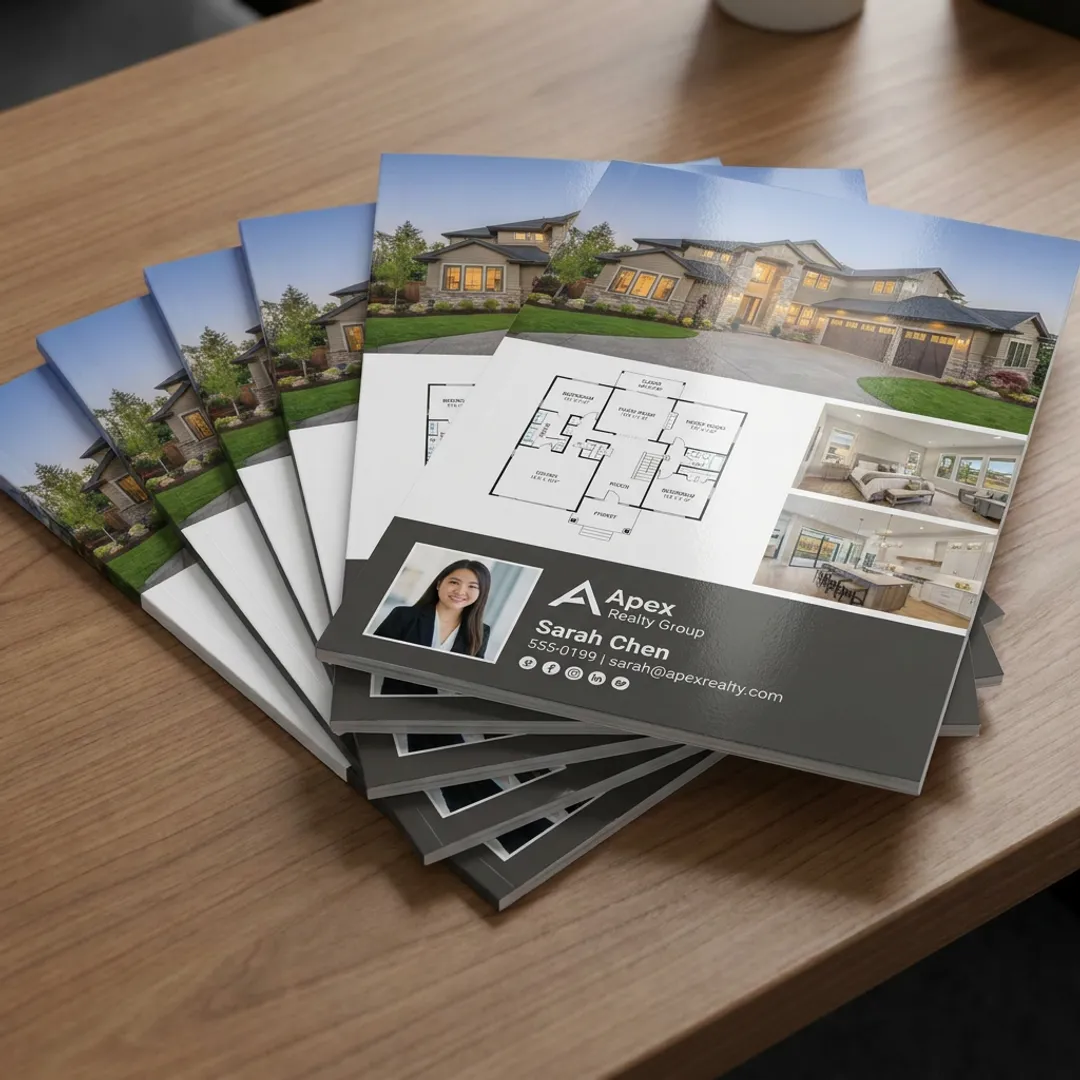 Real Estate Brochure Printing Services