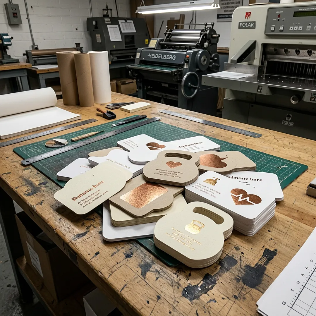Die Cut & Custom Shaped Business Cards