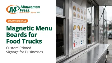 Magnetic Menu Boards for Food Trucks