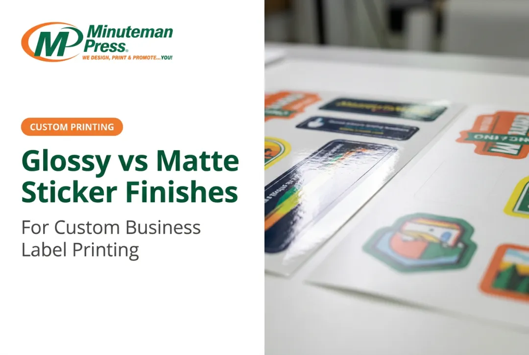 Glossy vs Matte Sticker Finishes