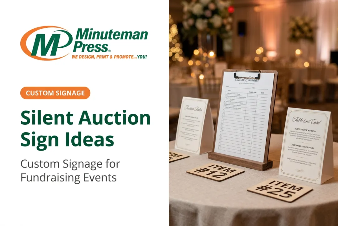 Silent Auction Sign Ideas