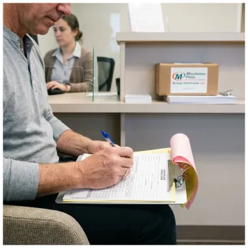 Healthcare intake form