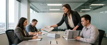 Human Resources & Training presentation folders