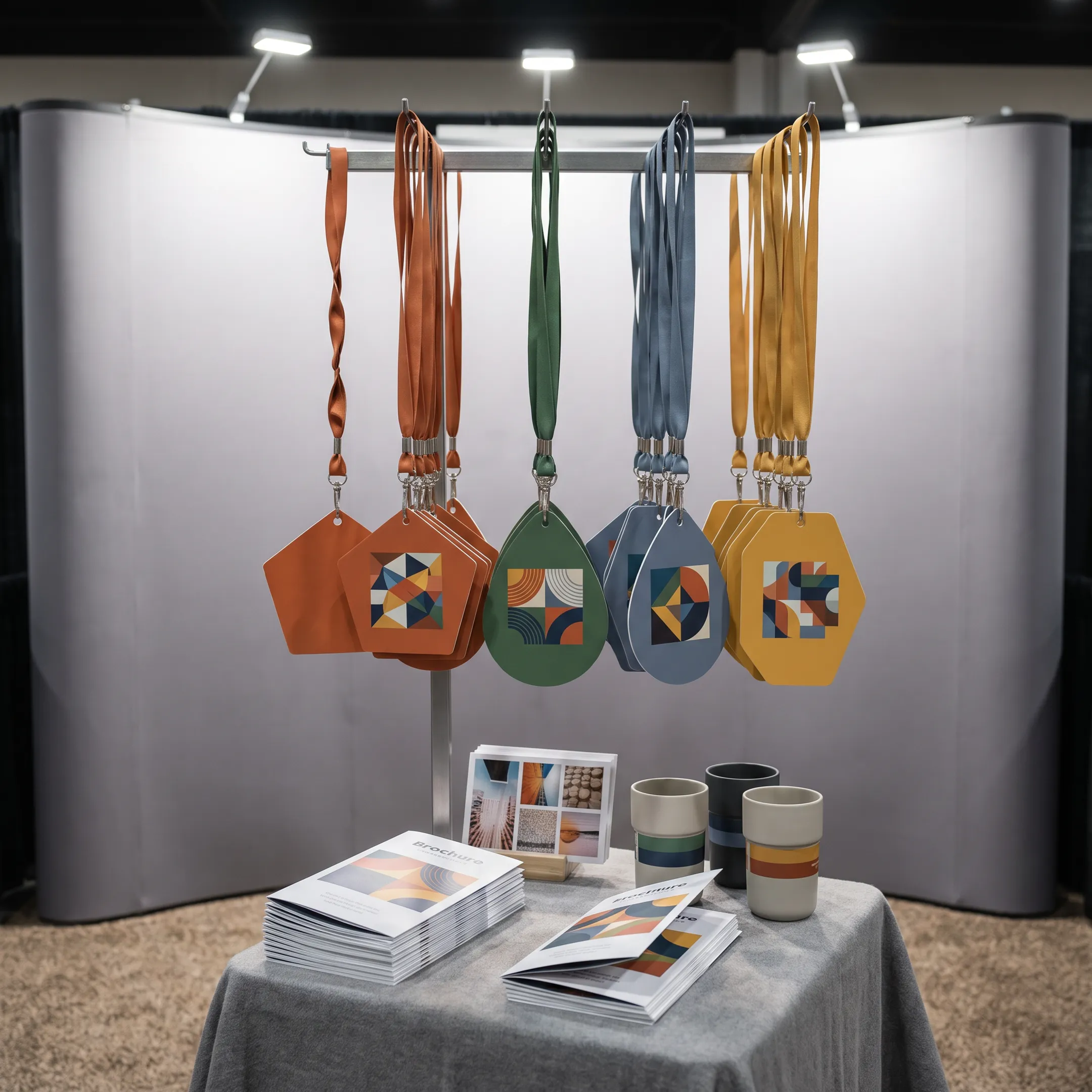 Trade show and event cards