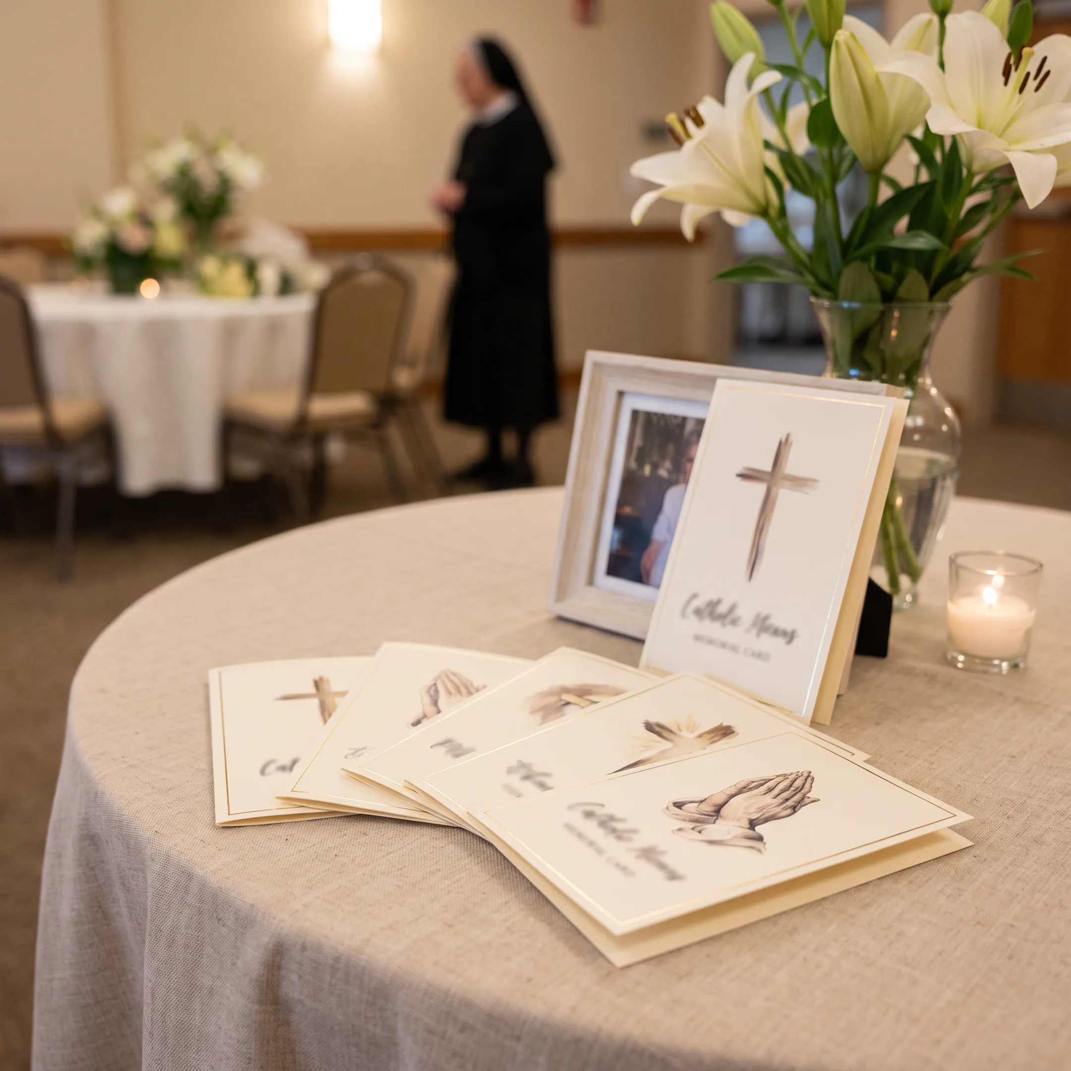 Celebration of life memorial cards