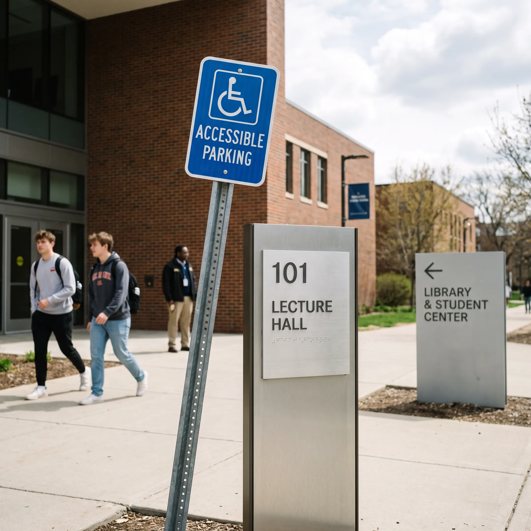 Educational Institutions signage